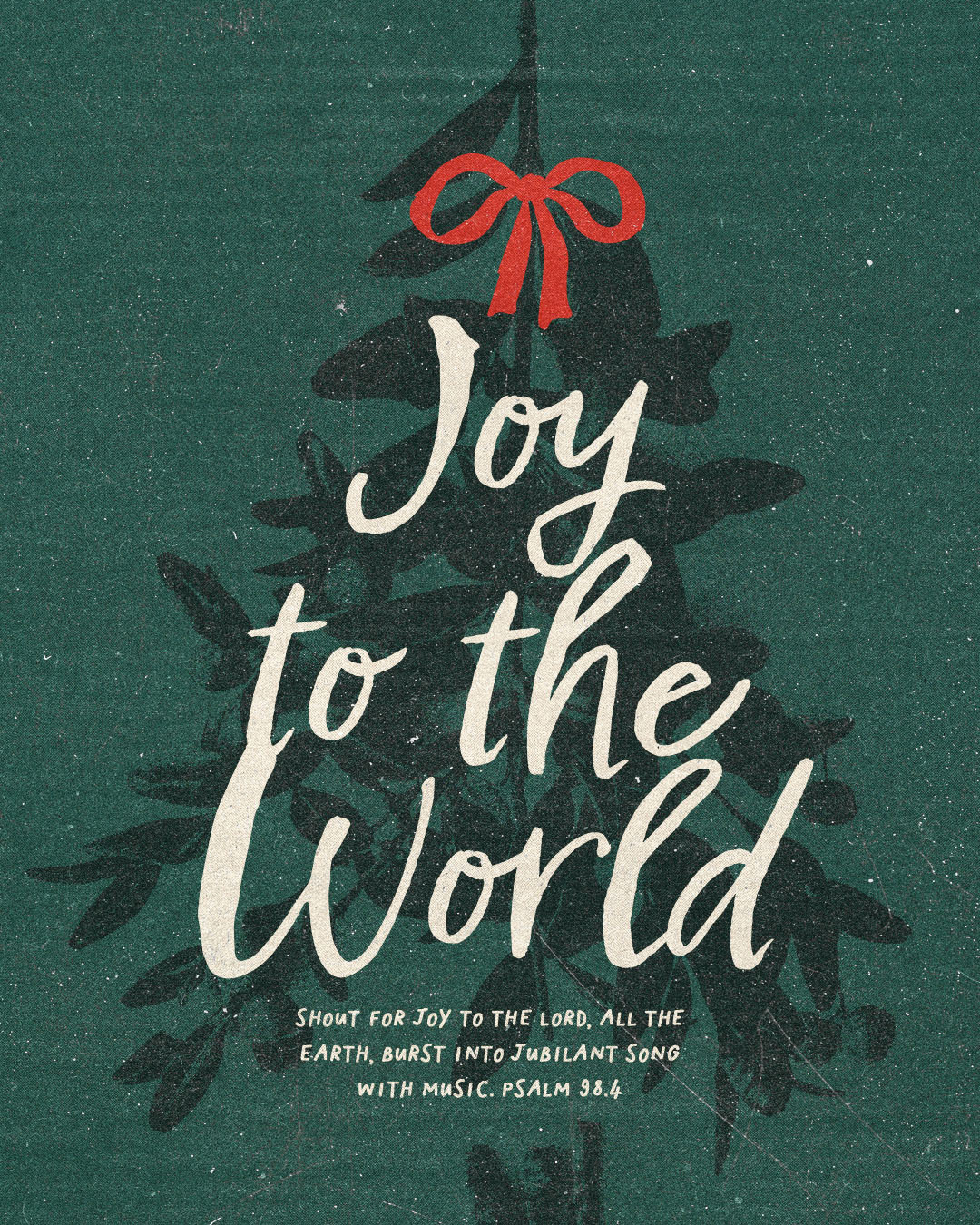 Joy to the world | Christian Poster christian church editorial design god graphic design lettering poster sermon social media type design