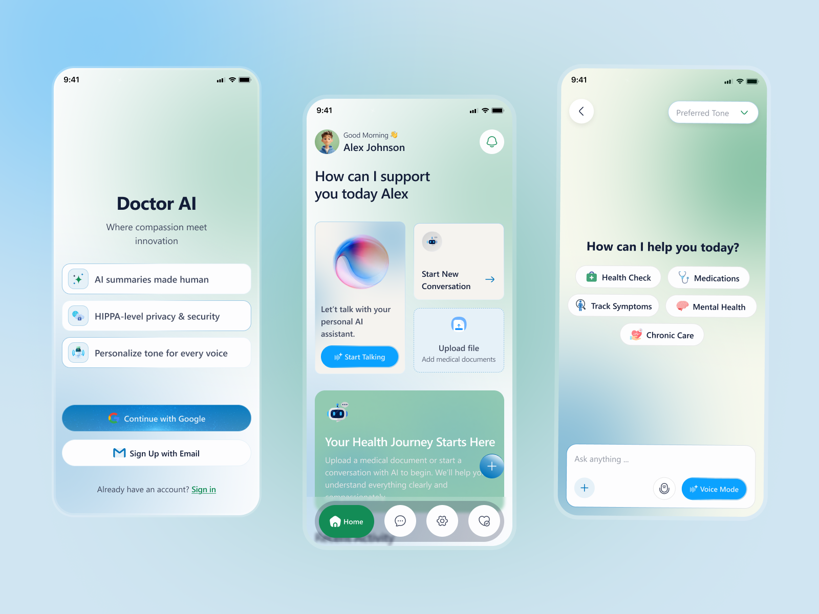 Example of Minimal & Modern Mobile App UI Design