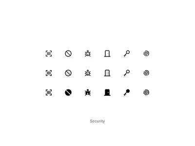 Security Icons