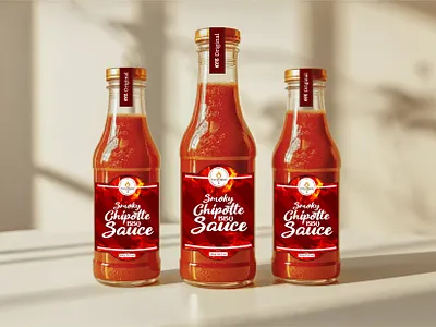 Sause Bottle Packaging Label Design bottle bottle label design branding branding label design food label design food packaging graphic design label label design label designer logo minimal packaging packaging designer packaging label sauce label design sticker label vector