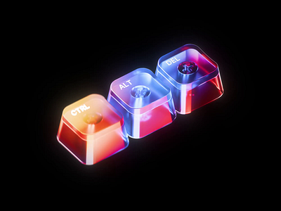 Executive Control 3d 3d animation blender blender3d button buttons color colorful glass gradient gradients illustration isometric isometric illustration mechanical toggle