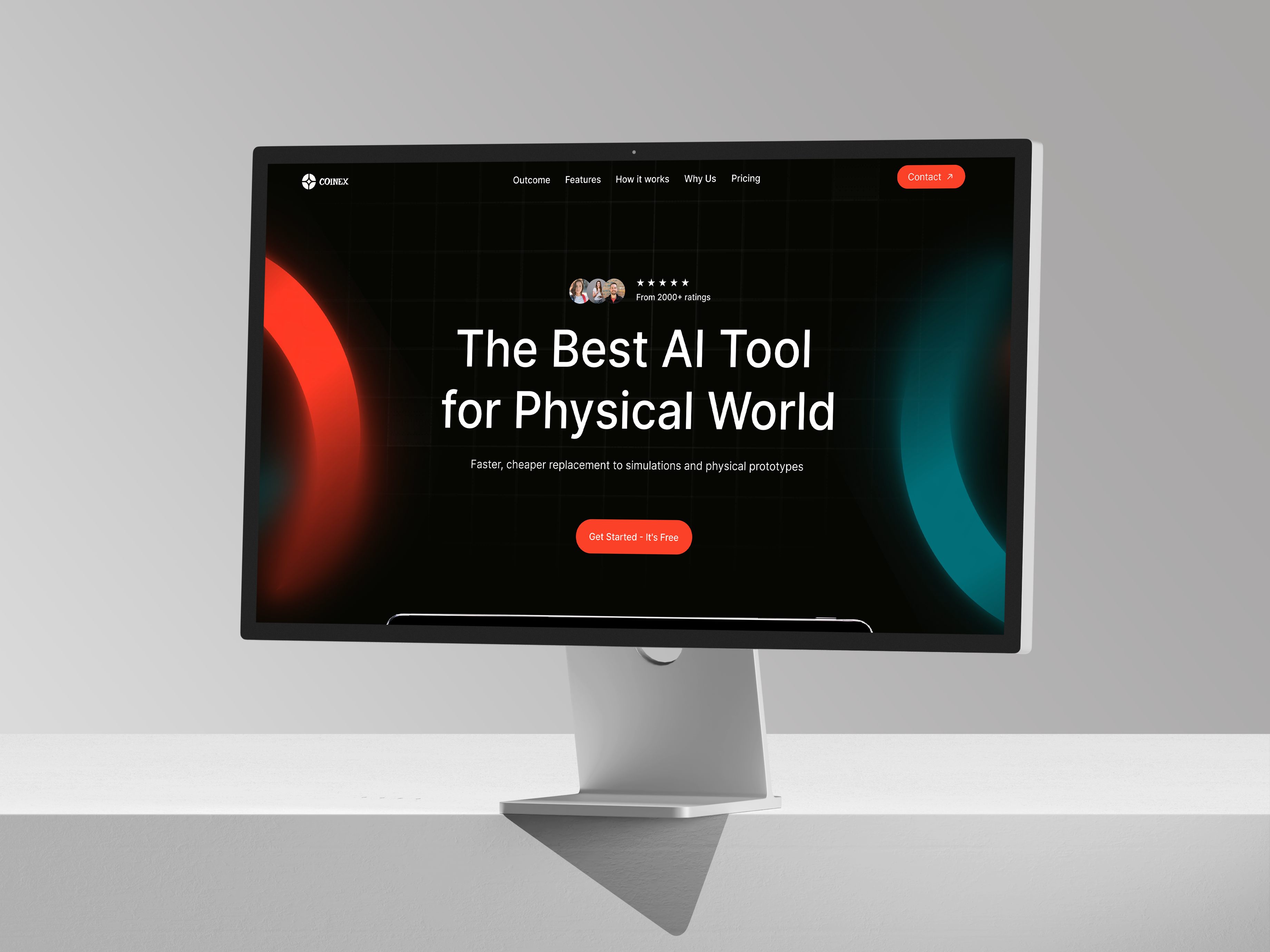 SaaS & AI Landing Page Design design financial homepage landing page landing page saas minimalistic landing page saas saas landing saas web app ui ux design web design website website design