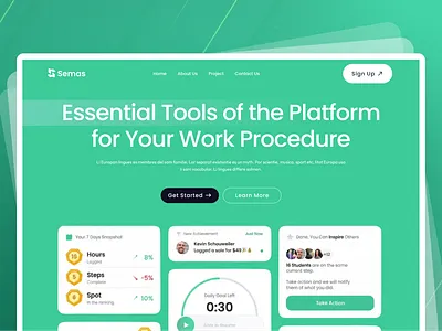 AI-Powered Task Management SaaS — UI Website Concept ai agents crm workflow ai crm platform design ai productivity tool ui design ai saas branding ai task management software ai workflow automation saas automation saas website design b2b ai saas ui chatgpt ai agents platform crm automation software enterprise automation saas modern saas dashboard ai saas ai website design saas dashboard ui ux design startup saas ui design task management automation saas vegas web ui ux