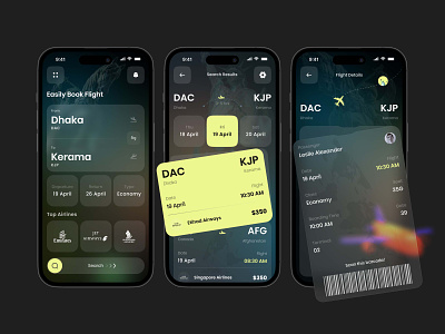Mobile App: Flight Booking App airlines airplane tickets android design app design app ui flight app flight booking flights ios design mobile app mobile interface plane seative digital startups ticket application ticket booking tickets trip app ui vacation app