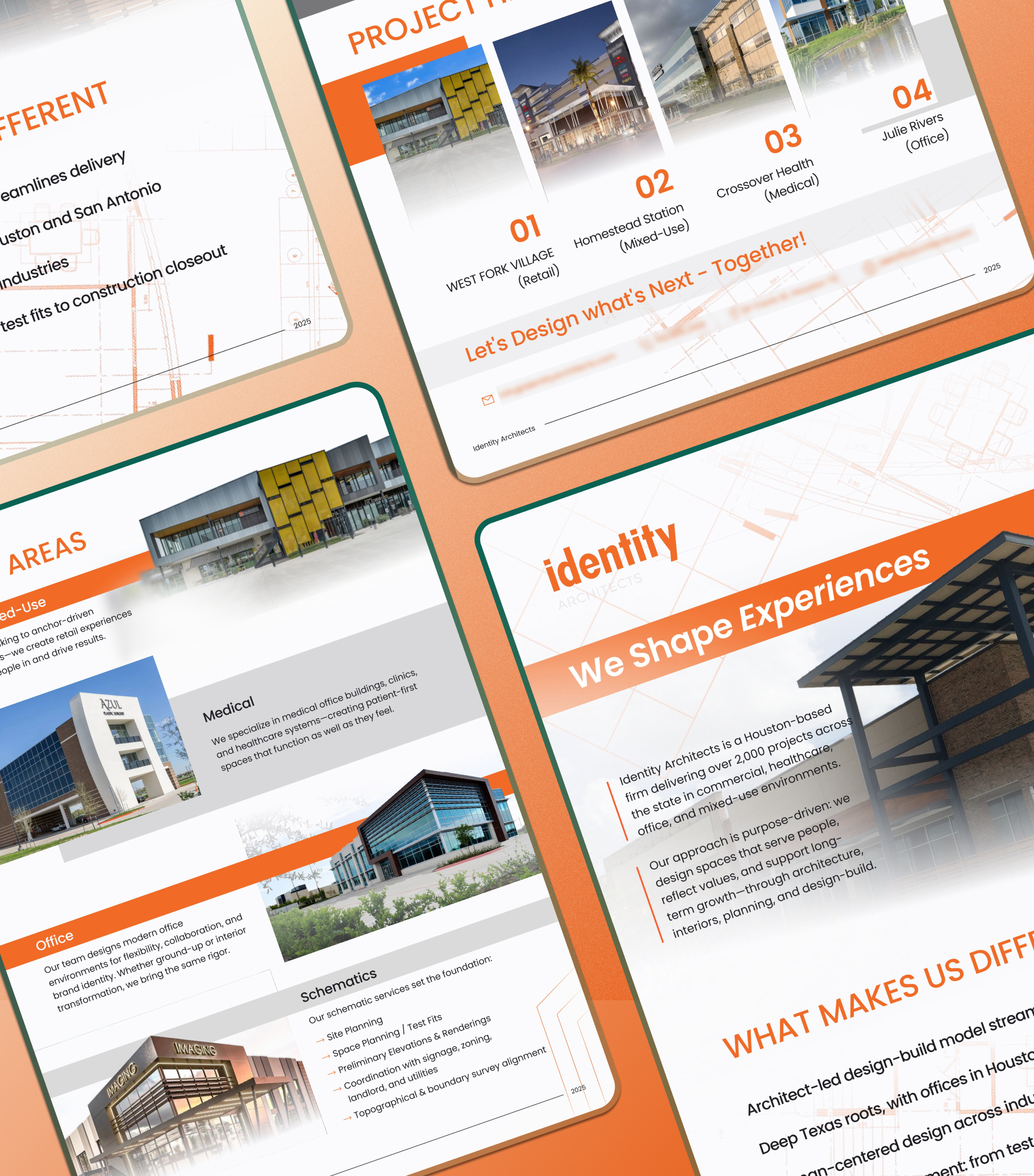 Identity Architects Brochure Design brochure design figma graphic design healthcare design medical design print ready