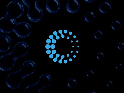 PET Zentrum Oerlikon Visual Identity connected design health icon logo mark medical molecule pet scanner symbol