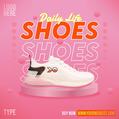 Feed sneakers design with valentines theme pink promotion romantic smooth social media soft valentines