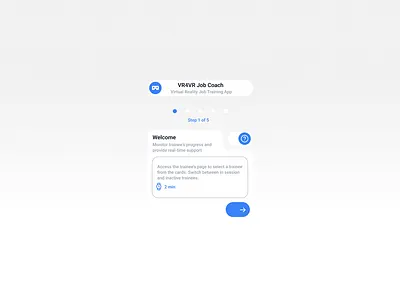 Welcome Tutorial Animation animation tutorial ui ux
