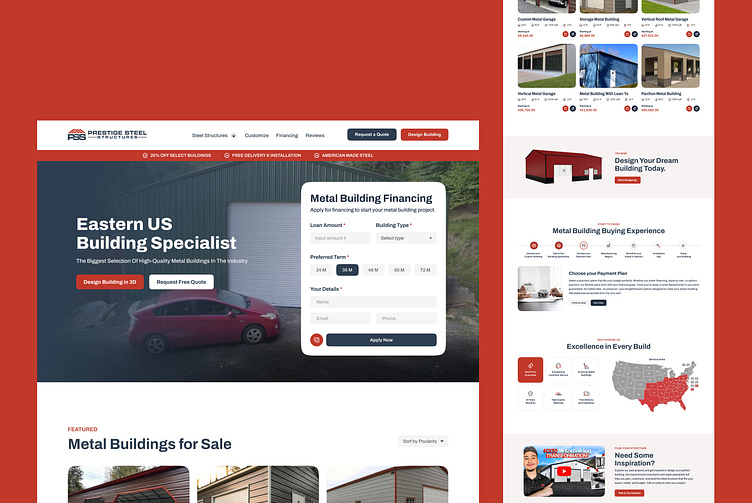 Construction Company Website