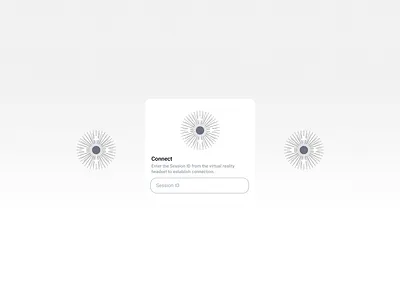 Session ID Card illustration ui
