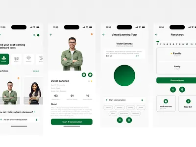 Knowt Design Challenge Mobile App 2025 artificial intelligence ui ux voice conversation