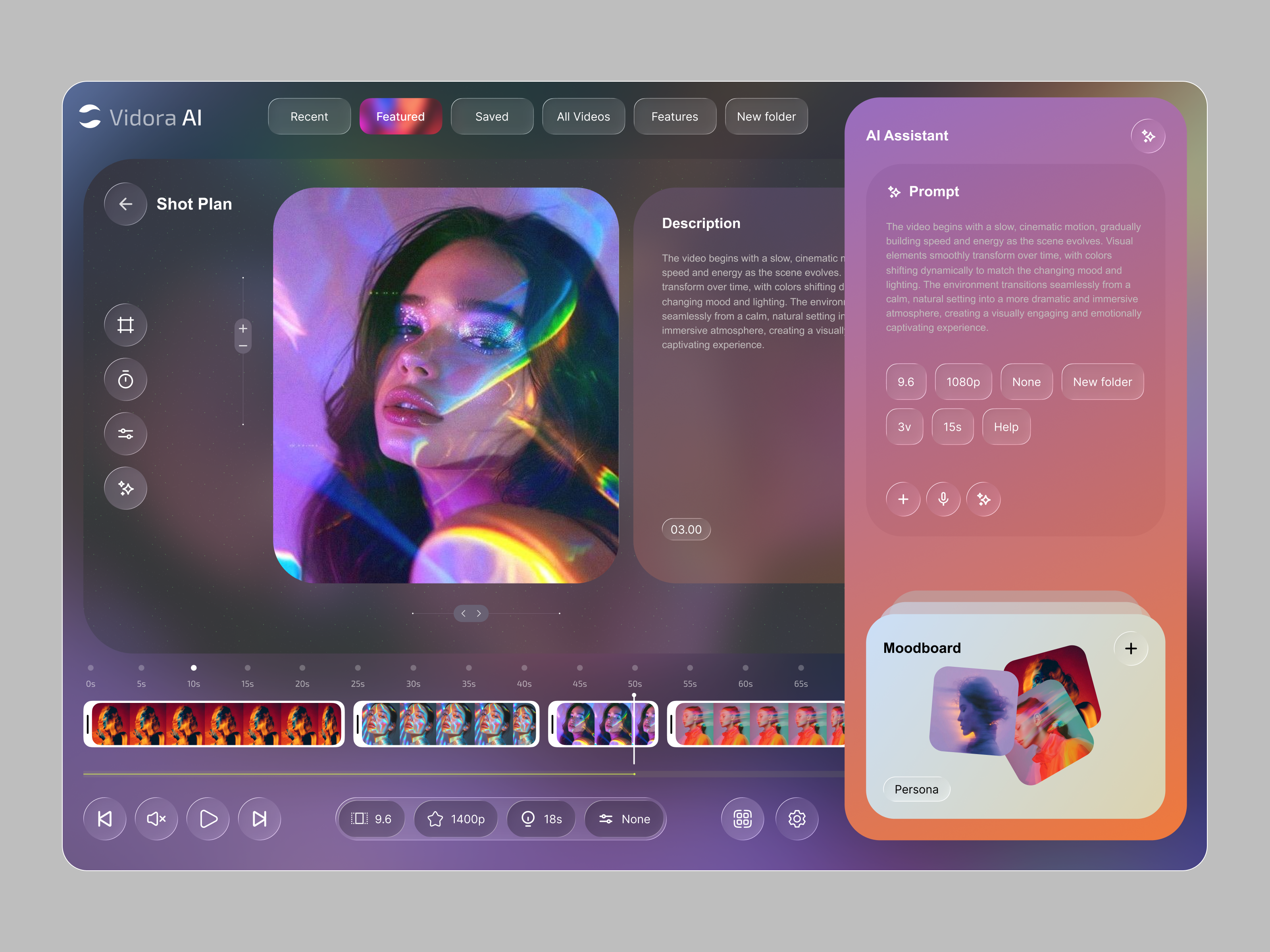 Example of Modern Dashboard & Web App UI/UX Design