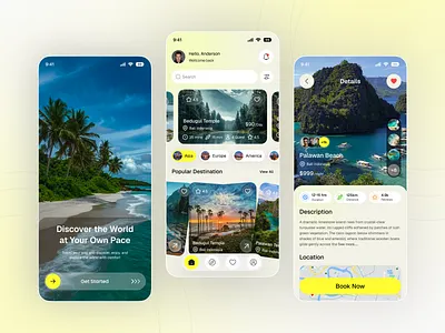 Travel Planning Mobile App UIUX appui cleanui designinspiration dribbbleshot interactiondesign itineraryapp itineraryplanning minimaldesign mobileappdesign modernui productdesign saas startup tourismapp travelapp travelexperience travelplanner tripmanagement tripplanning uiuxdesign