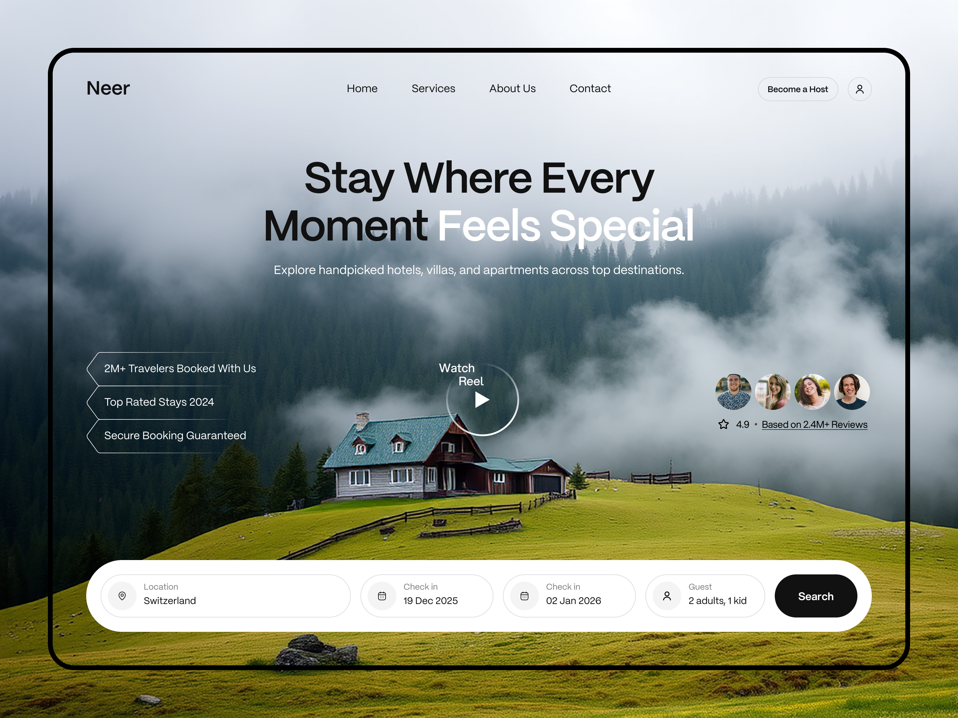 Example of Website Design