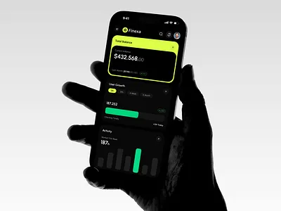 Finance Tracking Mobile App Design app design app ui b2b clean dashboard ewallet finace finance fintech ios mobile app mobile app design money money transfer online wallet payment saas startup transaction
