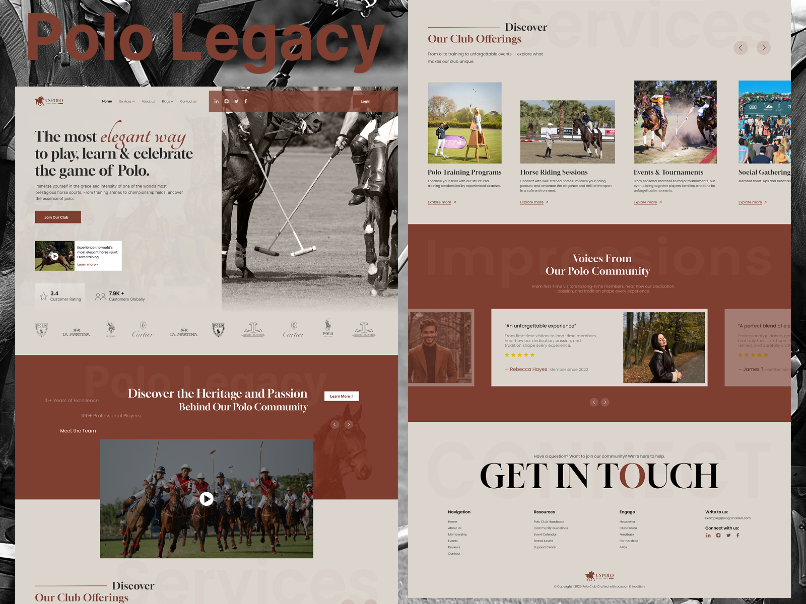 Example of Custom Word Press Website Design