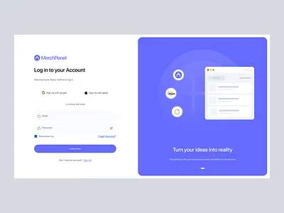 Log in page — Untitled UI create account log in login minimal minimalism pastel sign in signin ui ui design web design