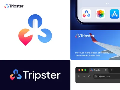 Travel Agency | App airplane logo app logo booking app brand identity creative flight app location logistic navigation pin saas logo startup logo tourism logo travel agency travel app travel logo traveler