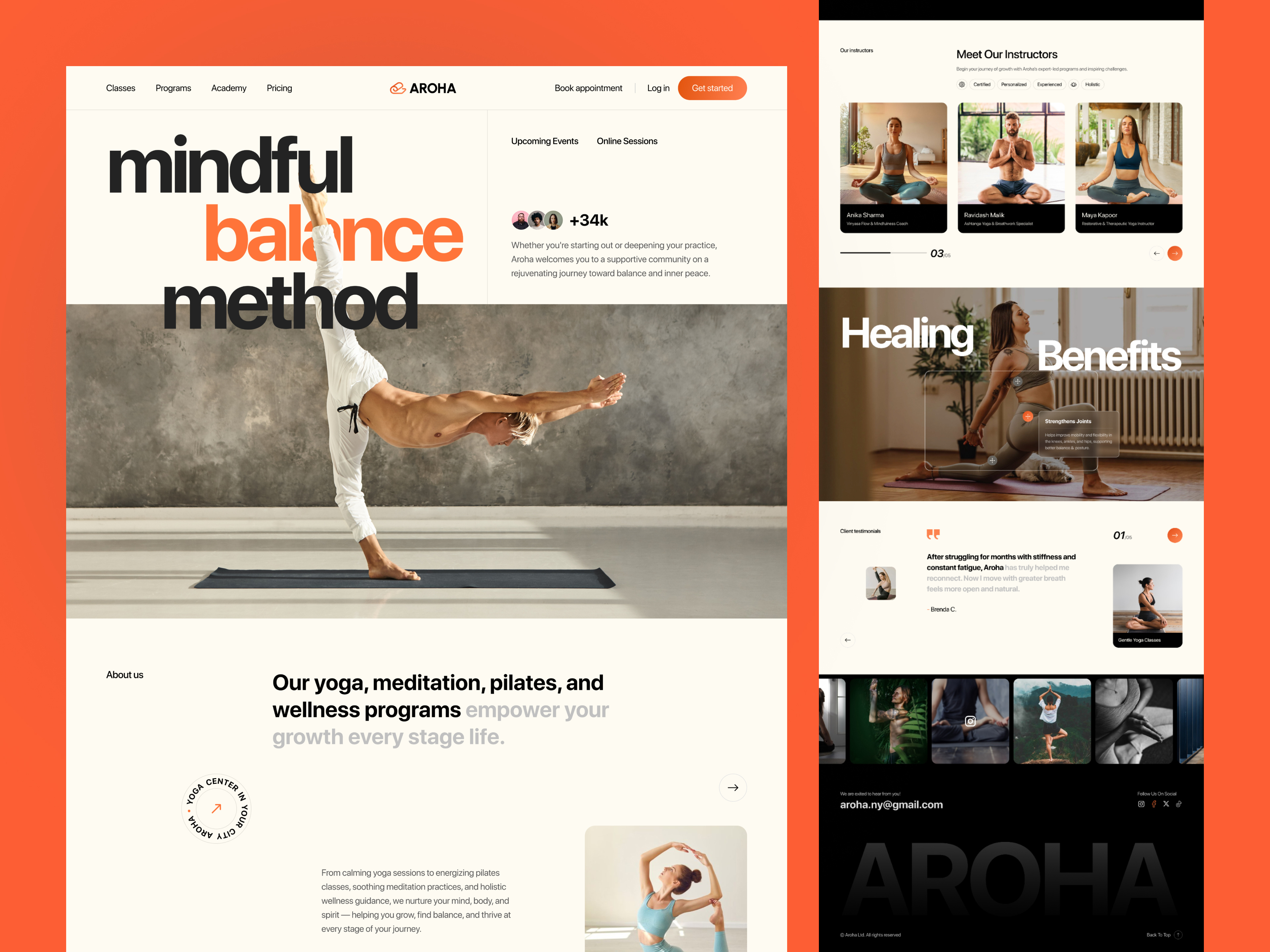 Example of Business Website UI Design (5 7 Pages)