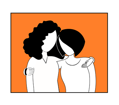 Friendship illustration