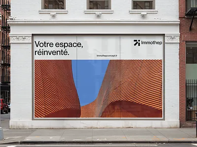 Immothep Concept — ​​​​​​​Brand Strategy agence nantes brand branding design graphic design identity illustration logo ui vector