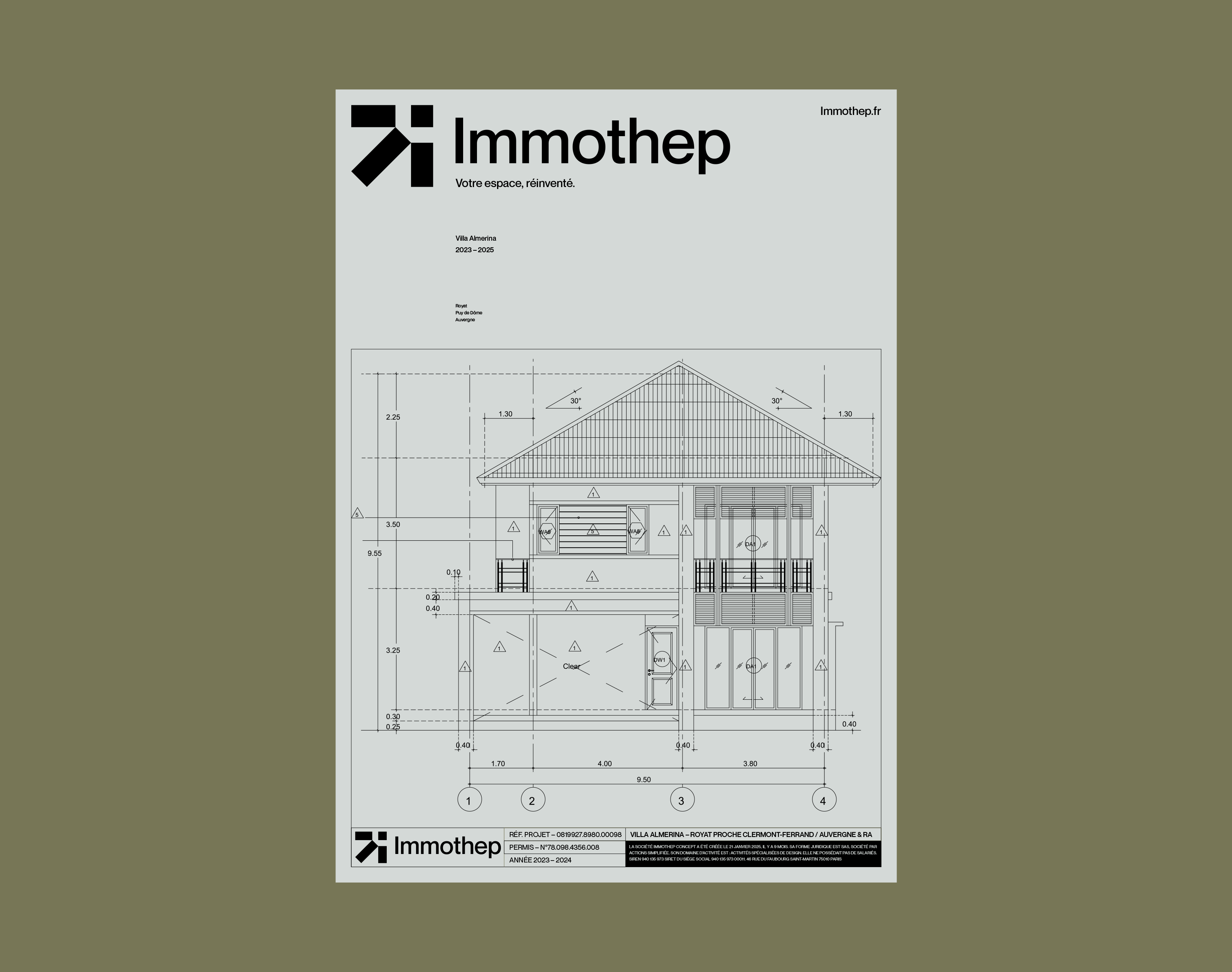 Example of Immothep Concept — ​​​​​​​Brand Strategy 