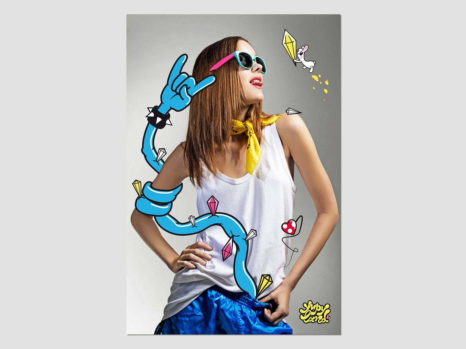 Indulge. Illustration on photo character design cute illustration vector