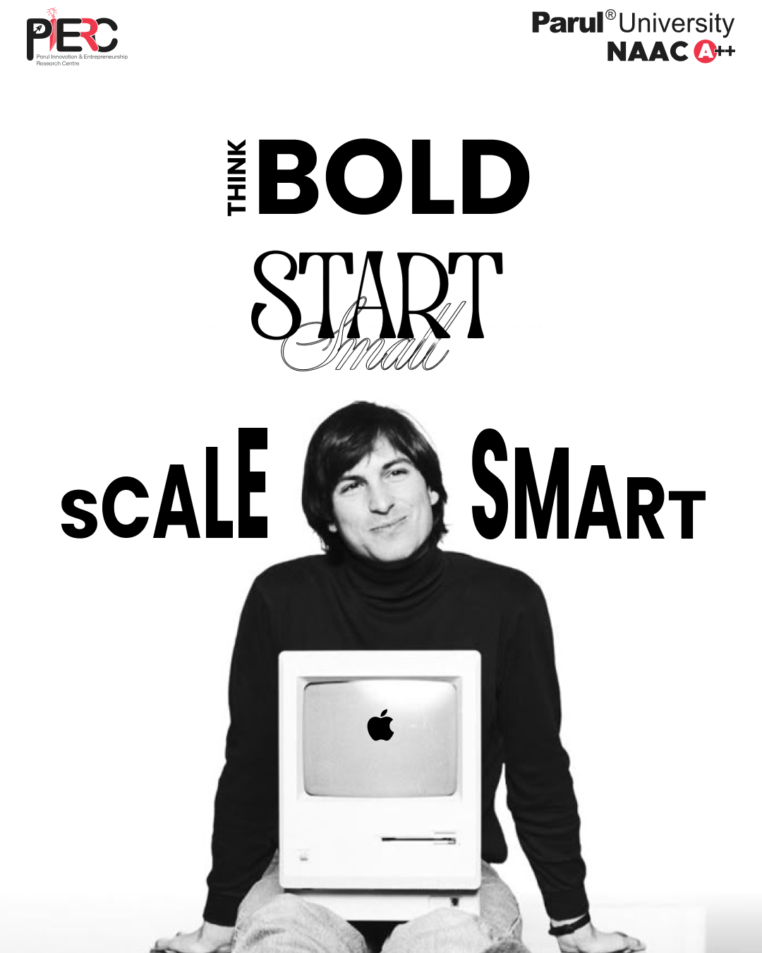🎯 Think Bold — Startup Motivation Poster branding design graphic design illustration logo poster social media typography ui ux vector