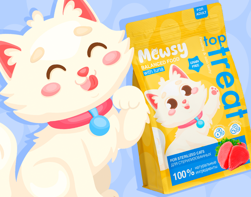 Packaging design for cat's feed & illustrations animal cat food catfeedpackaging design designcat food feline foodpackagingdesign illustration packaging packagingdesign кошка питомец