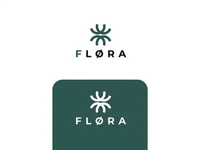 FLØRA Fashion Brand Identity abstract logo apparel apparel company beauty boutique cosmetic fabric fashion brand luxury minimal visual identity