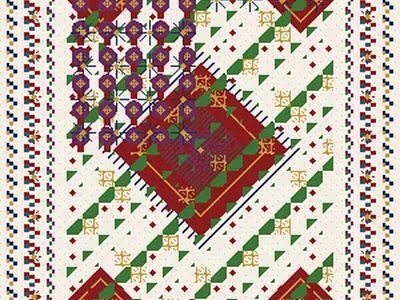 Persian Carpet Pattern carpet christmas colorful creative coding design graphic design illustration pattern persian