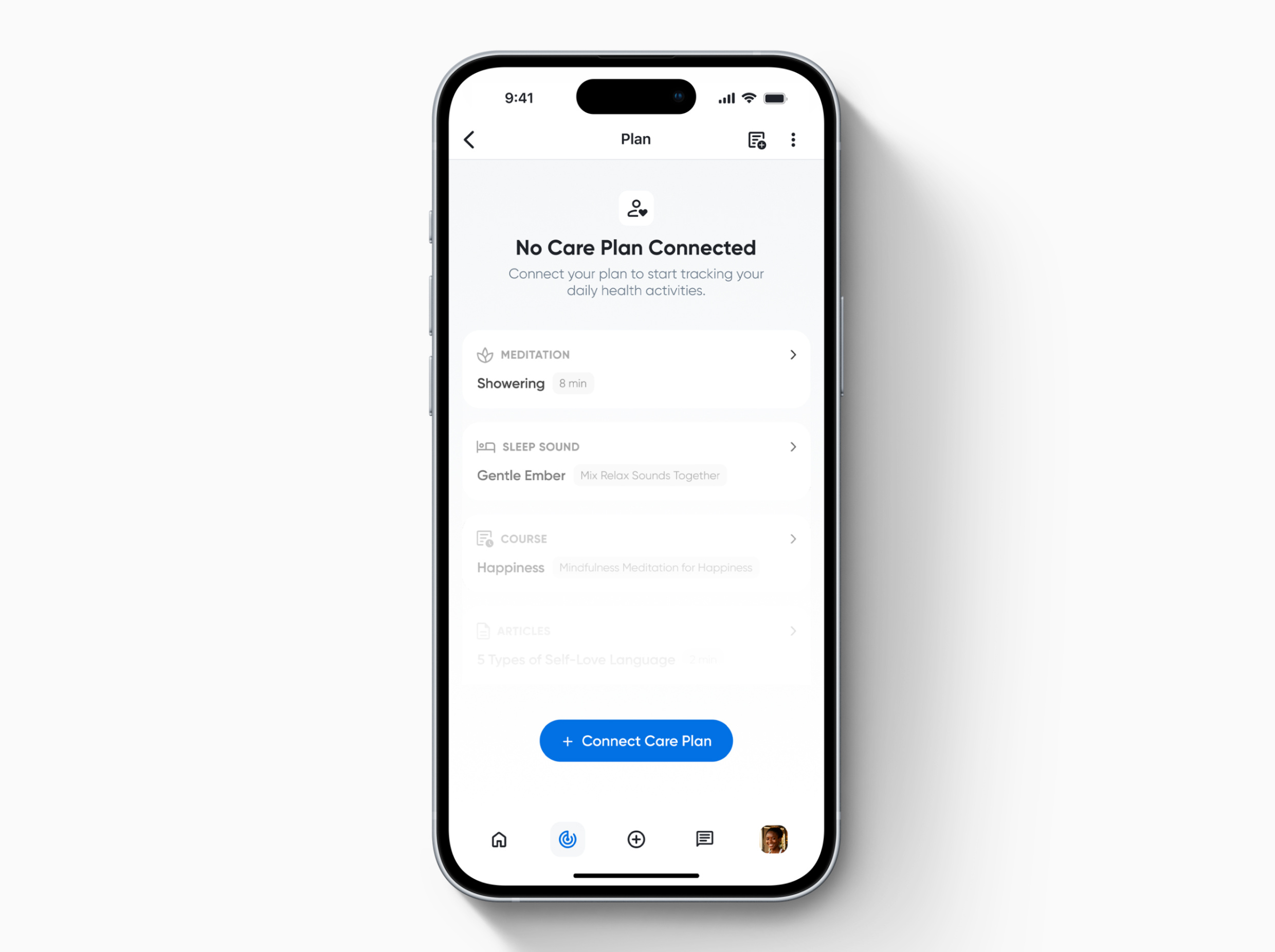 The Power of Empty States in HealthTech Apps app interface clean ui digital health empty state design empty states health and wellness health app features health tech healthcare app interaction design mobile health onboarding experience product design ui inspiration user engagement user experience ux design visual design