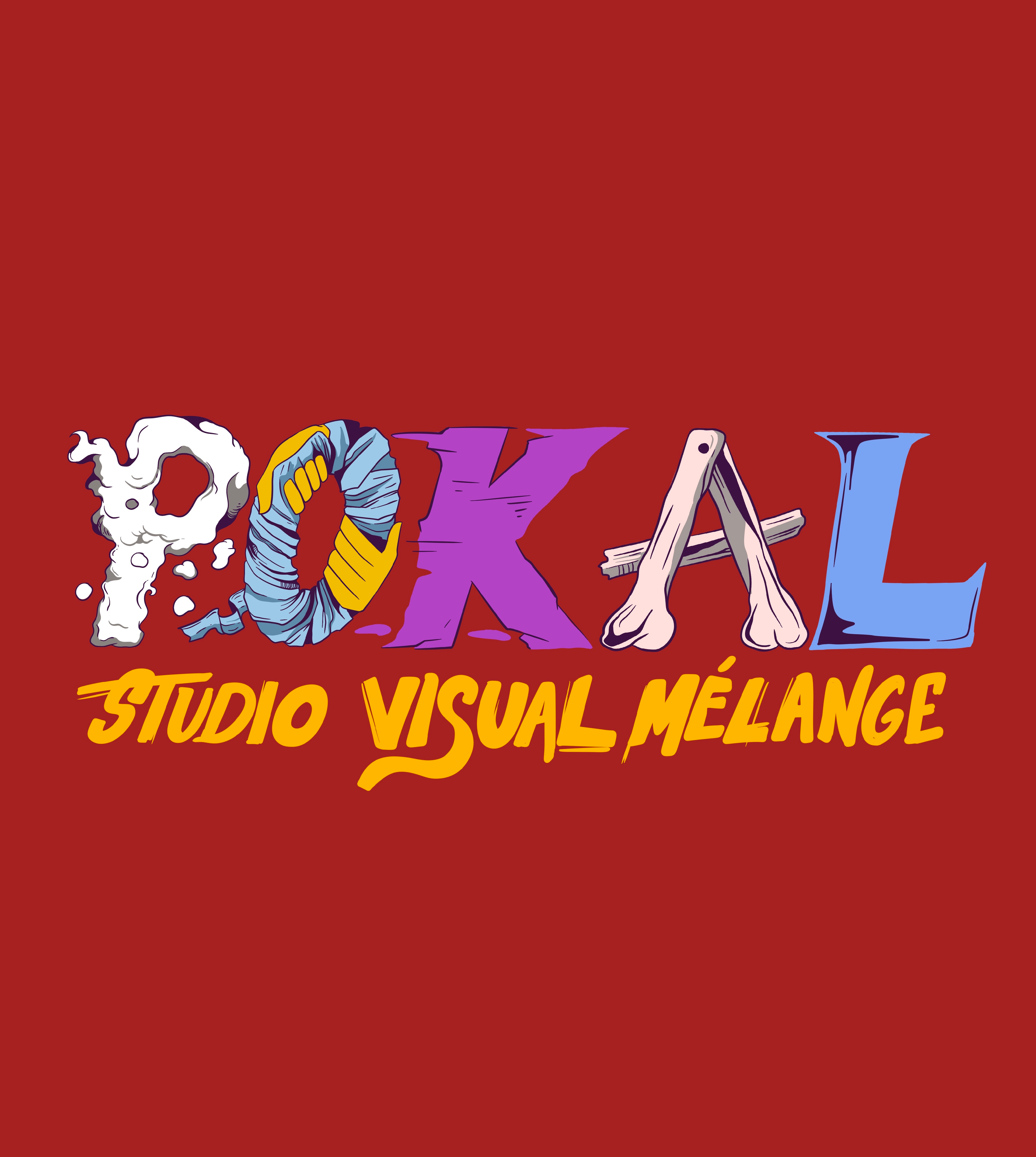 Pokal Studio Wordmark Typography apparel design artwork branding decorative decorative font design font graphic graphic design illustration lettering logo type design typeface typeface design typography wordmark