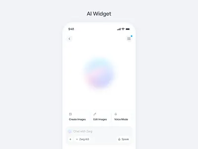 UI Highlight: AI Widget aifigma aiui aiux figmadesign headstartui productdesign uidesign uxdesign