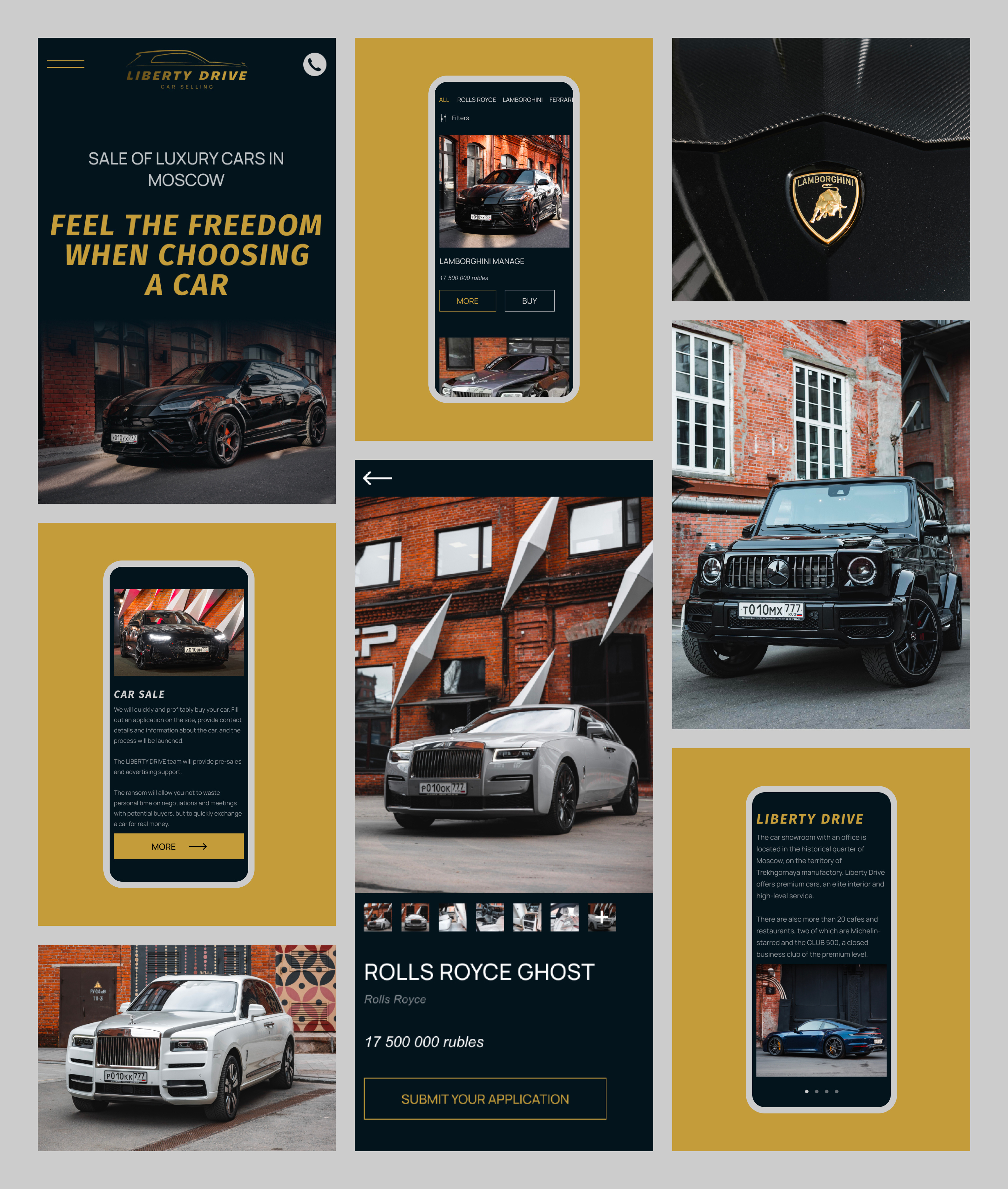 Example of E Commerce Design | Tilda & Webflow