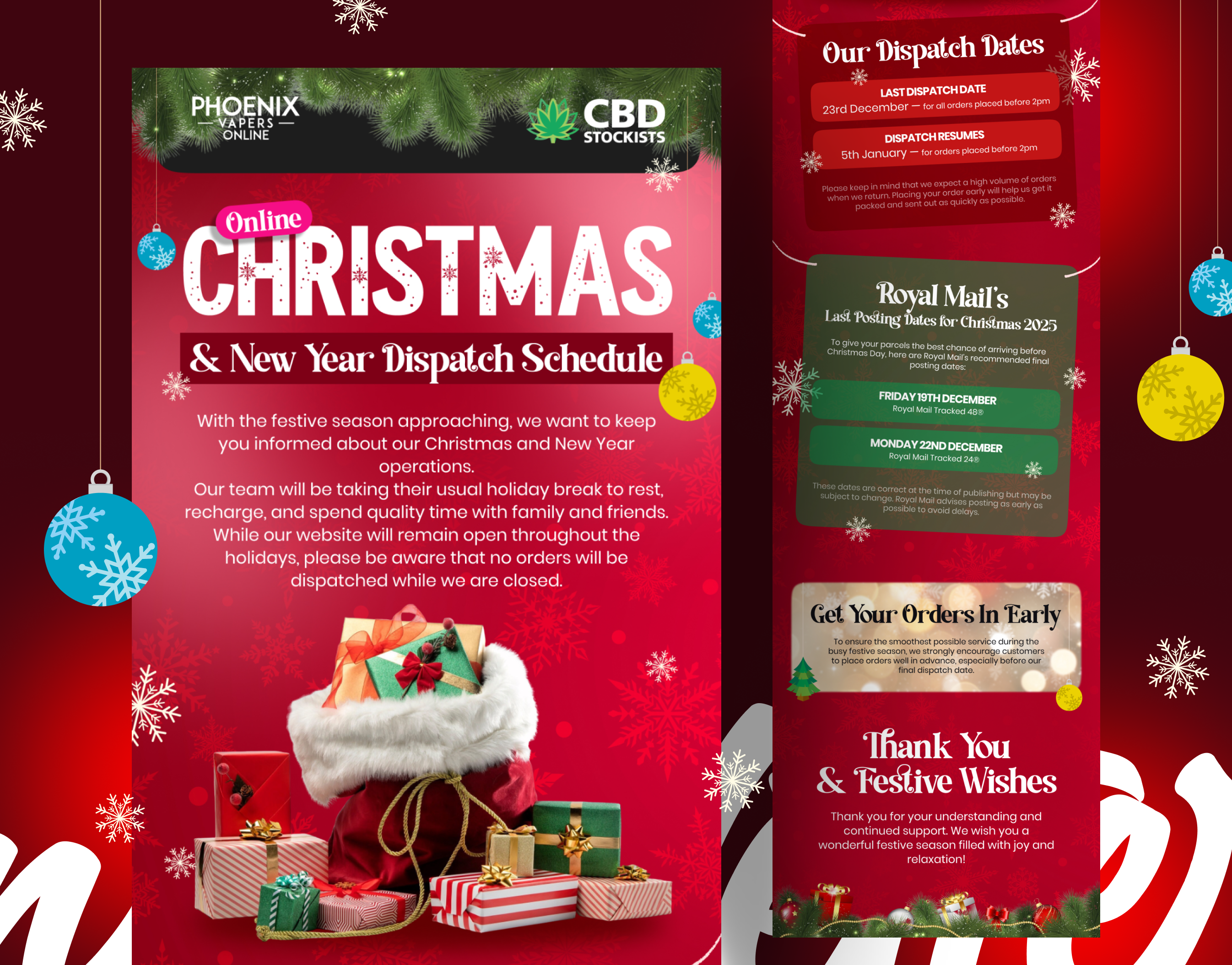 Example of Custom Email & Newsletter Design
