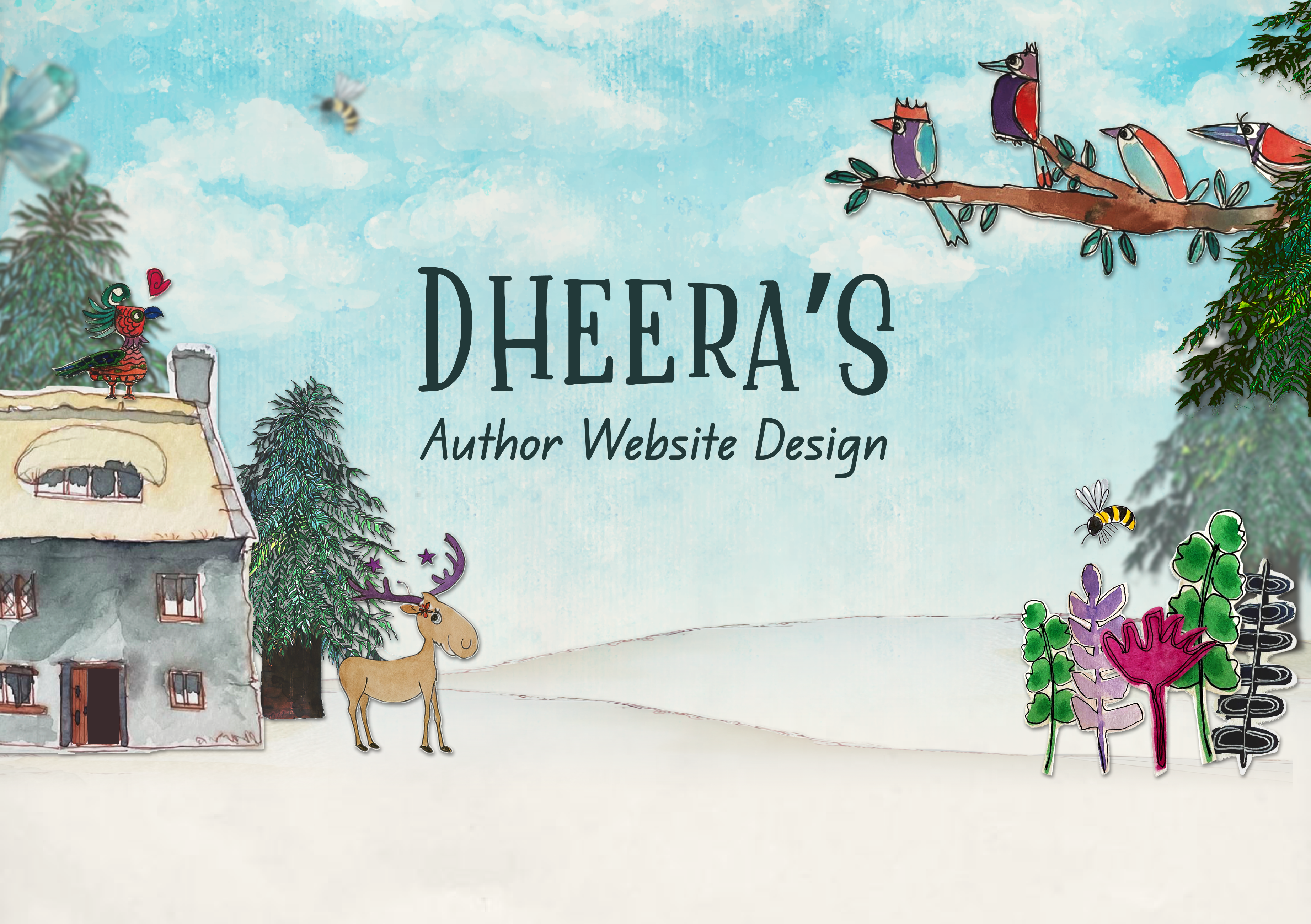 Author's Website Design branding design figma mobile deign ui ui design uiux web design