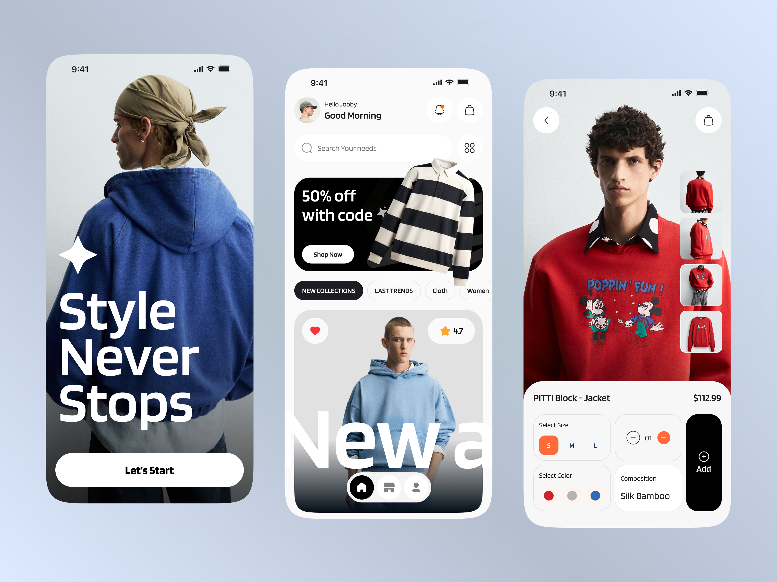Fashion E-commerce Mobile App UI – Modern Shopping Experience app design ecommerce app fashion app fashion ecommerce ios app mobile mobile app ui online shopping productdesign shopping app ui design ux design