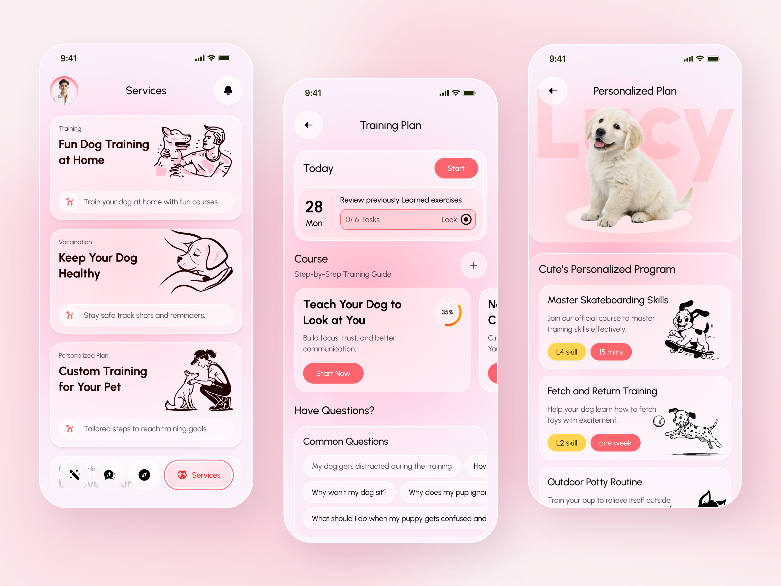 Example of Mobile App UI/UX Design