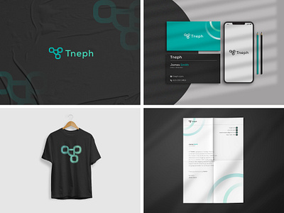 Tneph - Logo & Branding brand brand book brand guidelines brand identity brand logo branding branding and identiy company corporate identity graphic design illustration logo logo guidelines online shopping professional logo t letter t logo ux