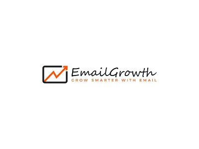 EmailGrowth – Email Marketing Logo Design brandidentity branding custom logo design email marketing logo graphic design growth illustration logo logo design marketing branding minimalist logo ogo design vector