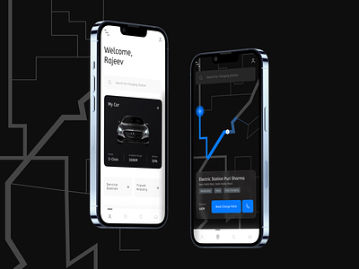 Creative Car App Design app design car app design mobile app ui ui uiux