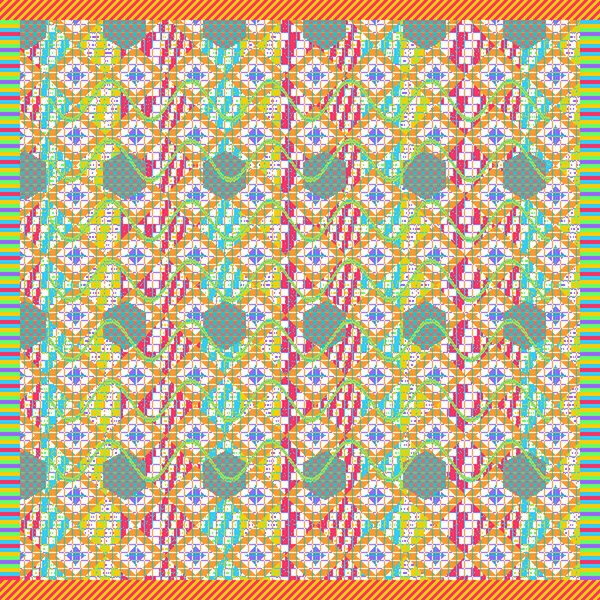 Example of Geometric Pattern Design 