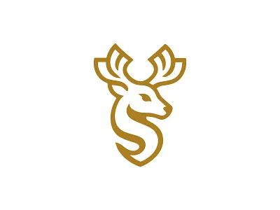 Deer Logo/Modern Deer Logo. Minimal Deer logo.mascot logo animal logo buck logo deer logo elegant deer logo head logo logo luxury deer logo luxury logo mascot logo masculine logo minimal deer logo minimal logo modern deer logo modern logo professional logo stag logo wildlife logo