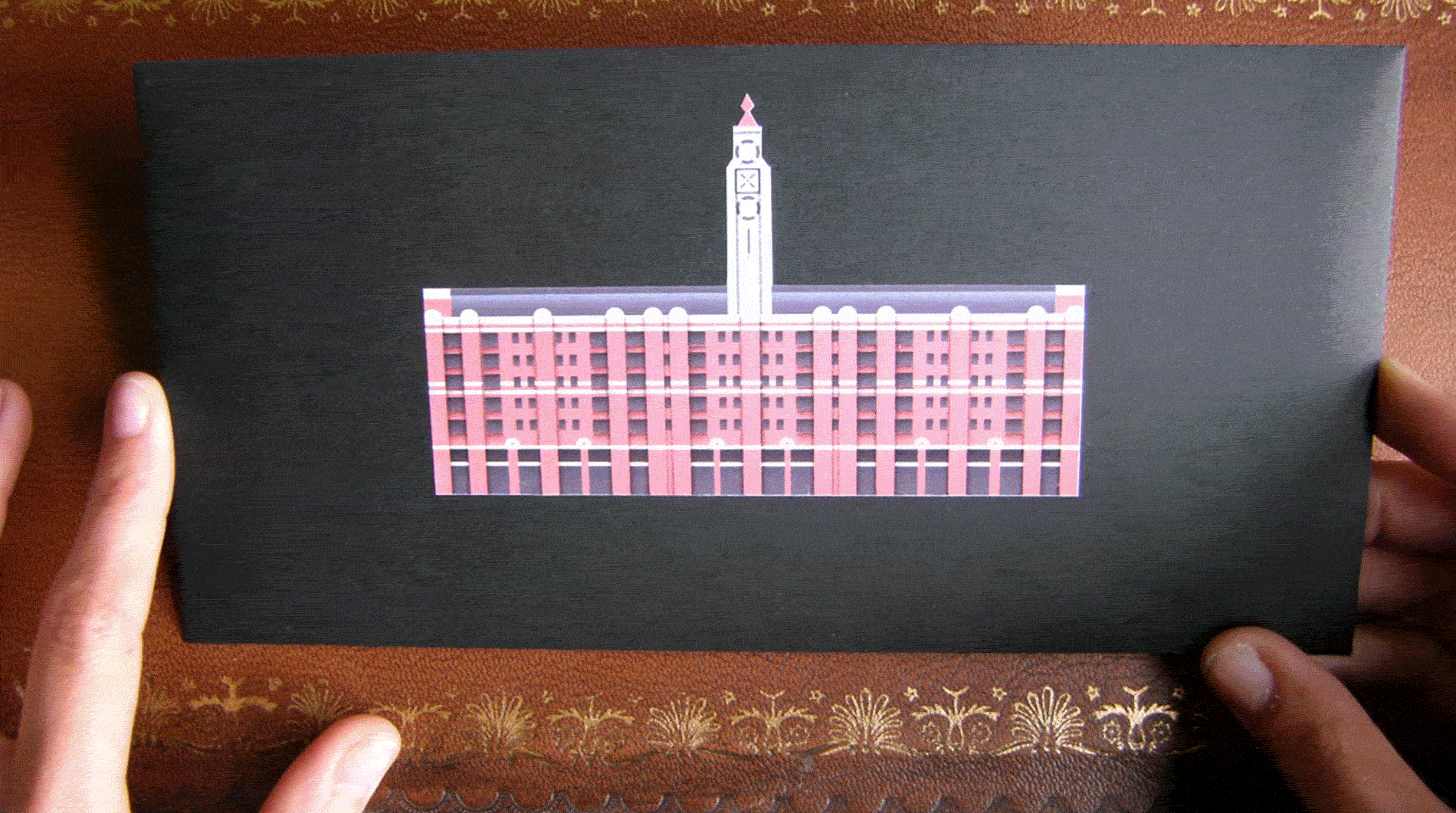 Interactive pop up card architecture cityscape creative design direct mail greeting card illustration interactive london paper paper engineering pop up portfolio