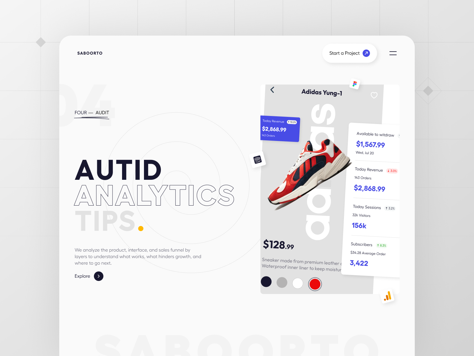 Example of Landing Page Design