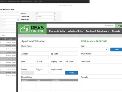 Arlington Real Estate Assessment System (2012) finance government