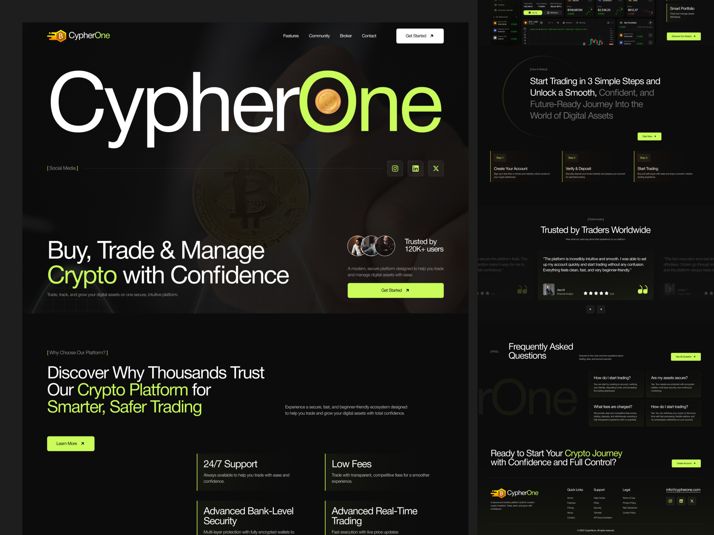 Example of Crypto & Web3 Product UI Design
