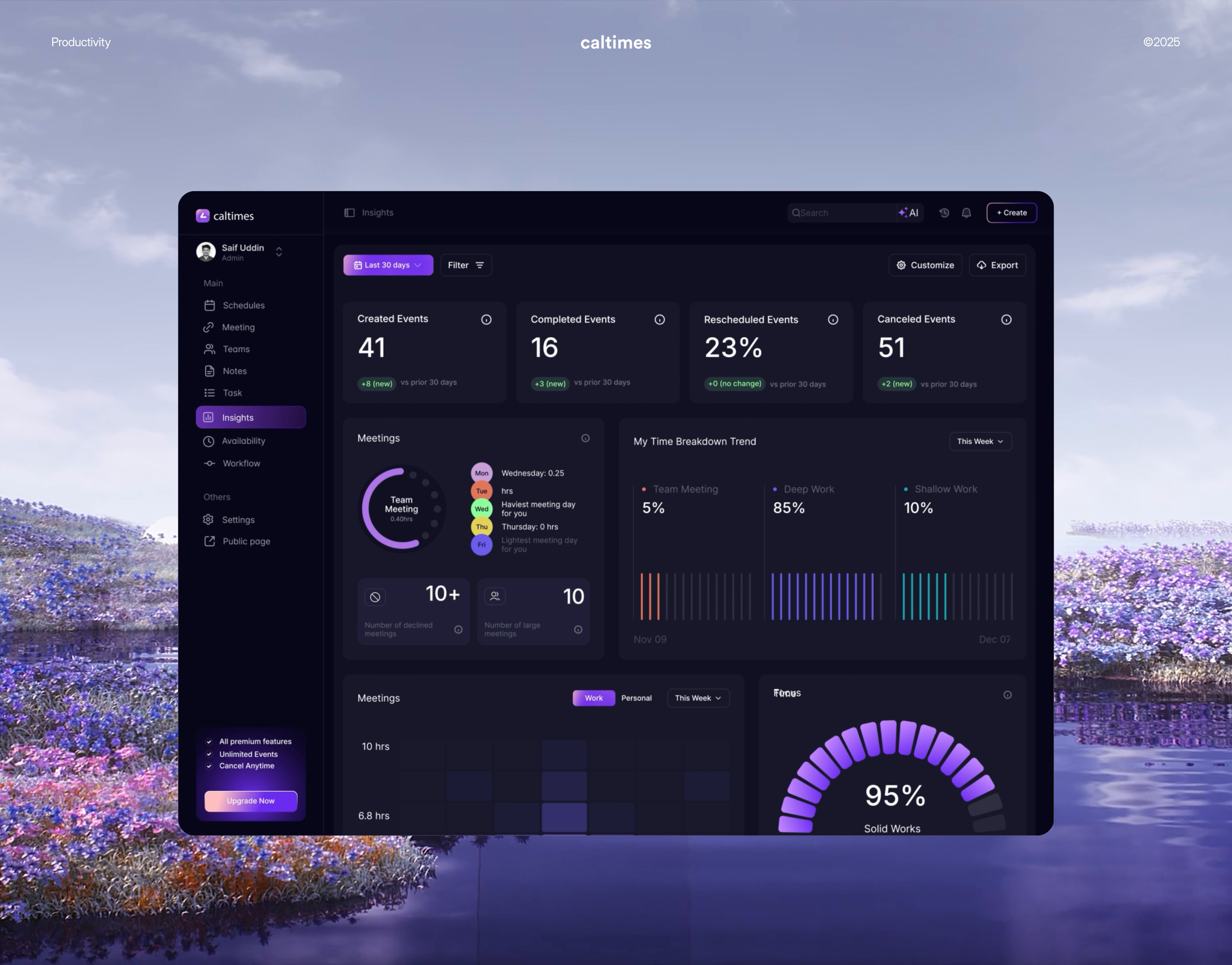 Example of Ai Saa S Product UI/UX Design
