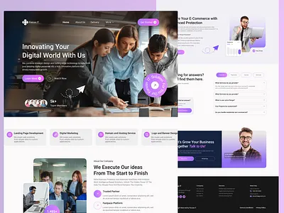 Agency Landing Page agency design agency landing page brand landingpage clean design clean landing page clean ui design agency landing page developing landing page e commerce landing page e commerce landing page ui hero area landing page landing page landing page design marketing landing page ui uiux web design webpage design website website design